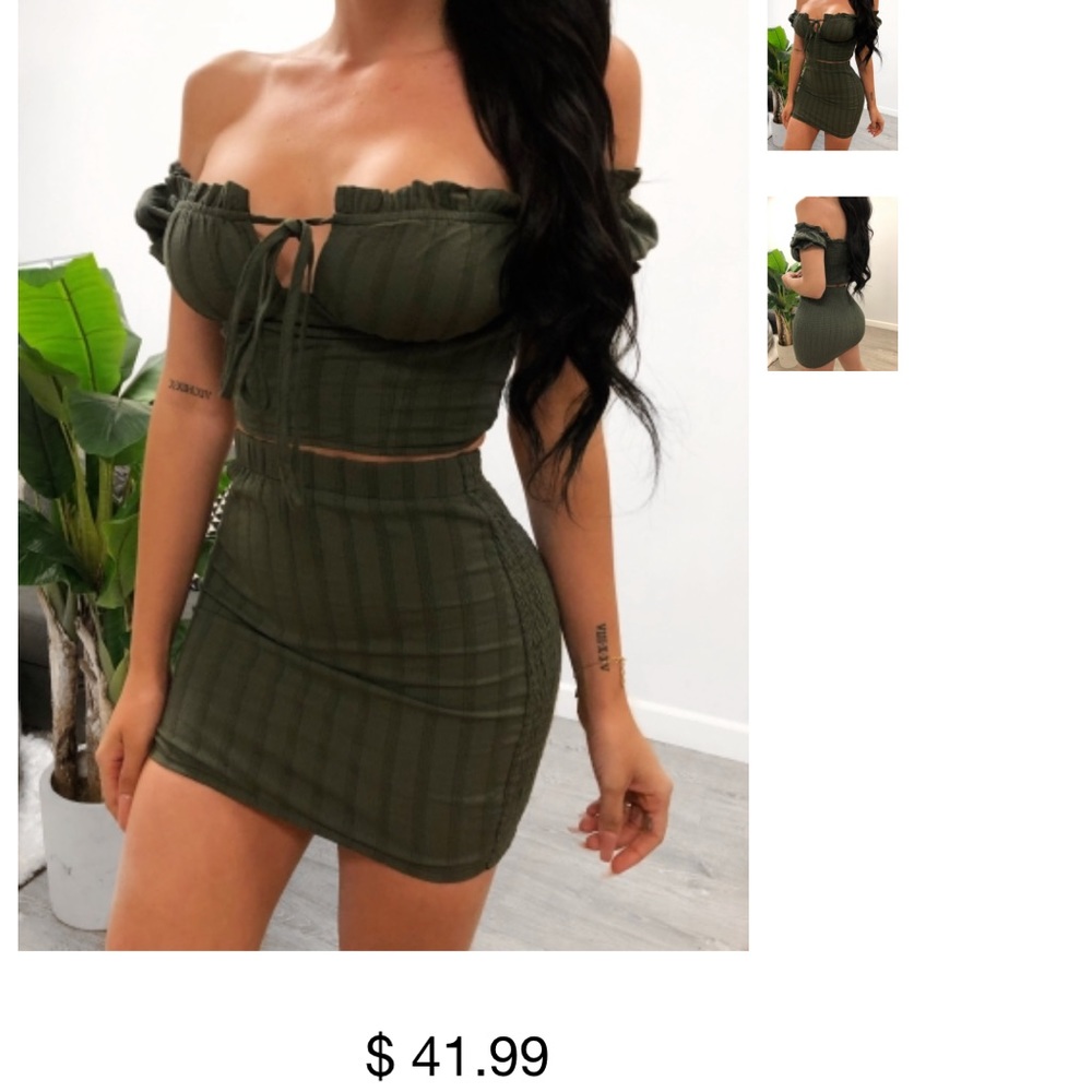 Two piece set 💚